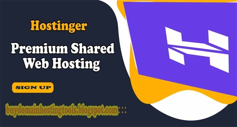 Premium web hosting hostinger