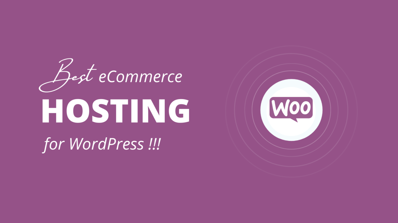 Best hosting for ecommerce website