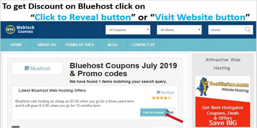 Bluehost coupons