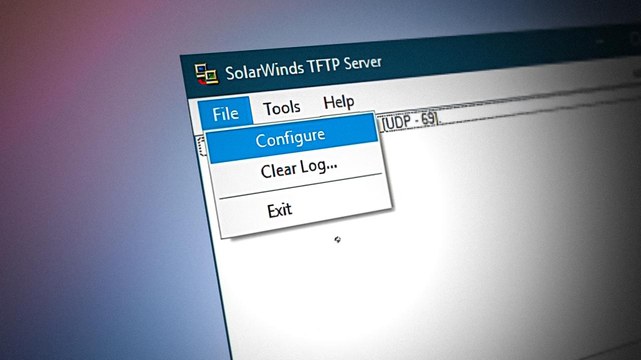 Tftp server windows 10