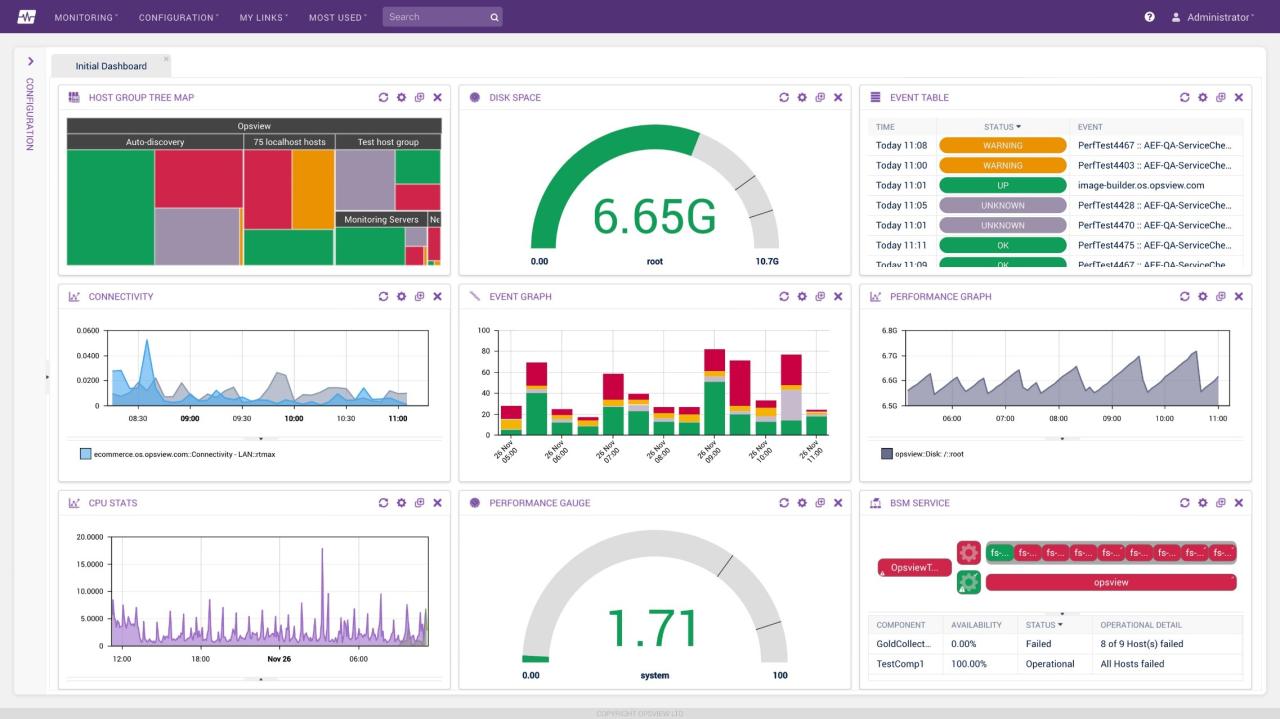 Server monitoring