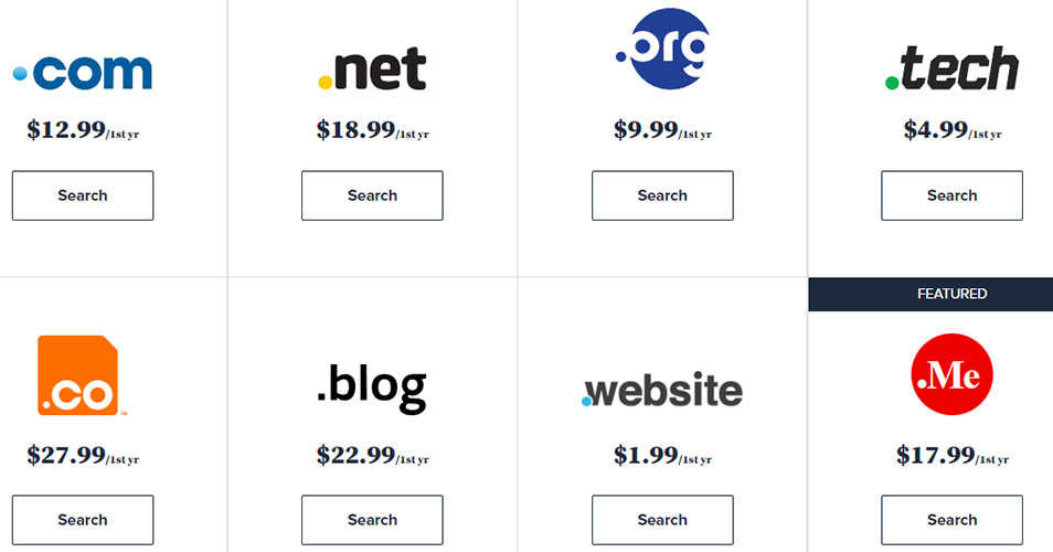 Bluehost domain renewal price