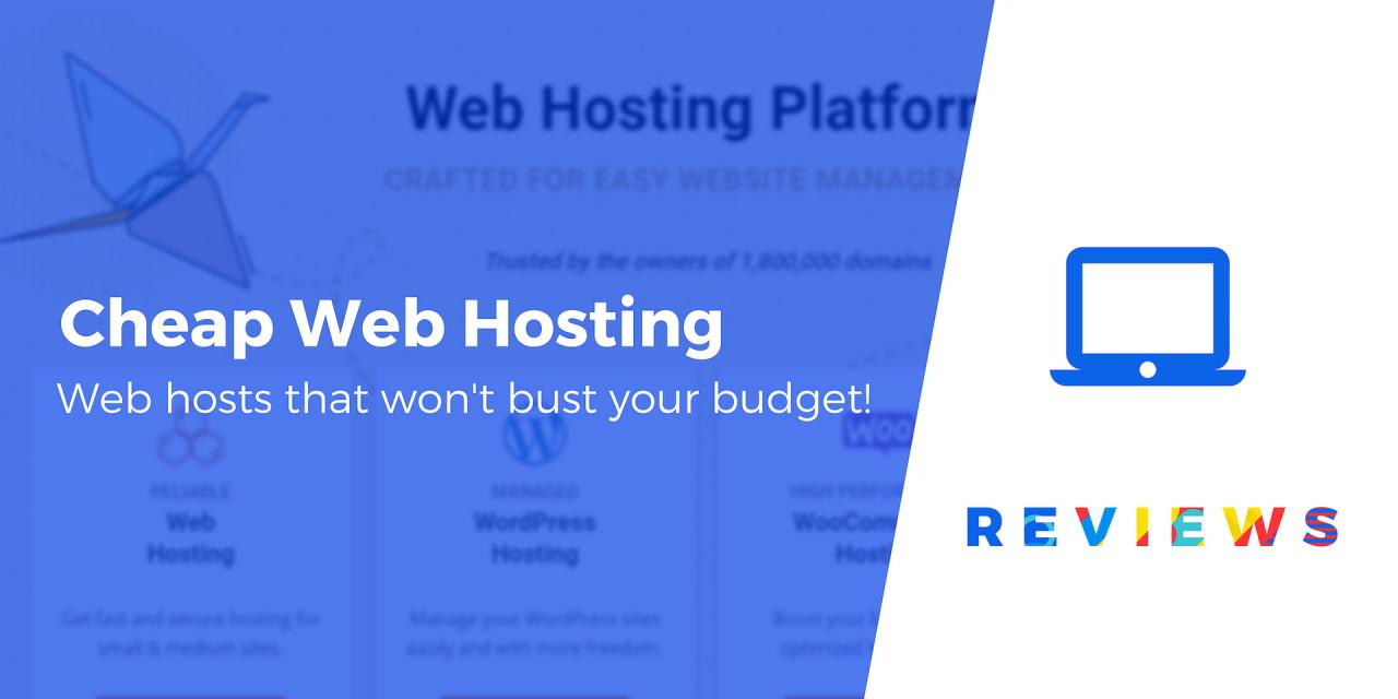 Cheap hosting packages