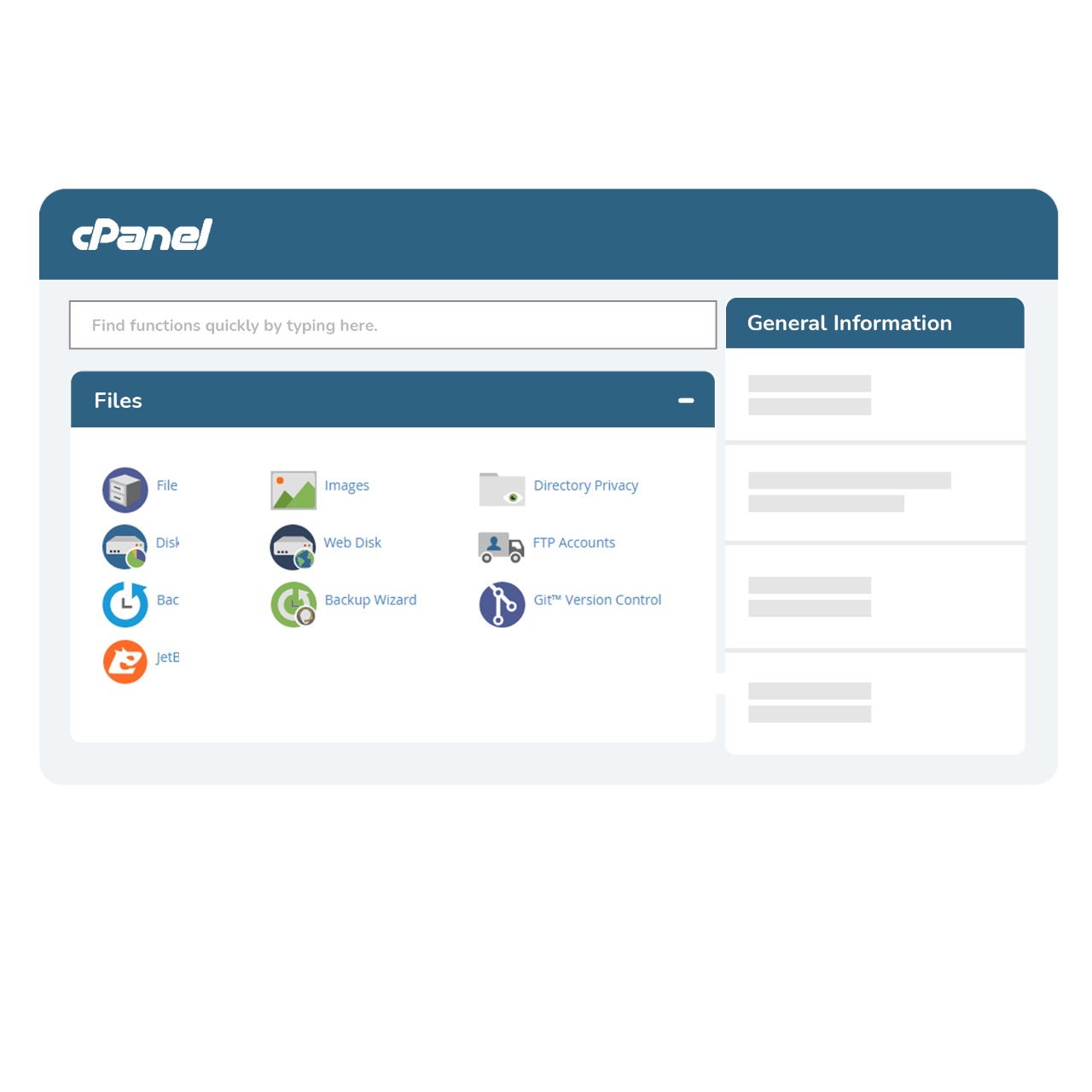 Vodien cpanel