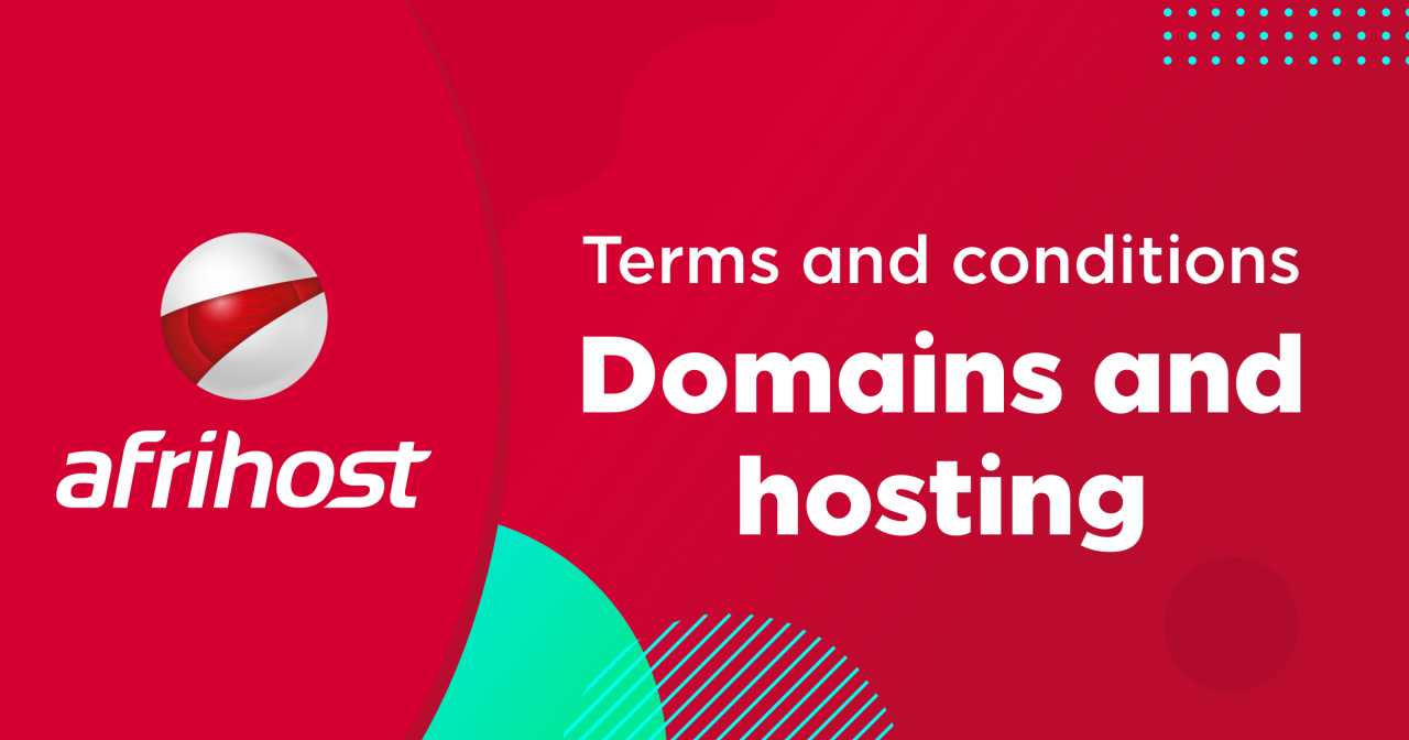 Afrihost domain search