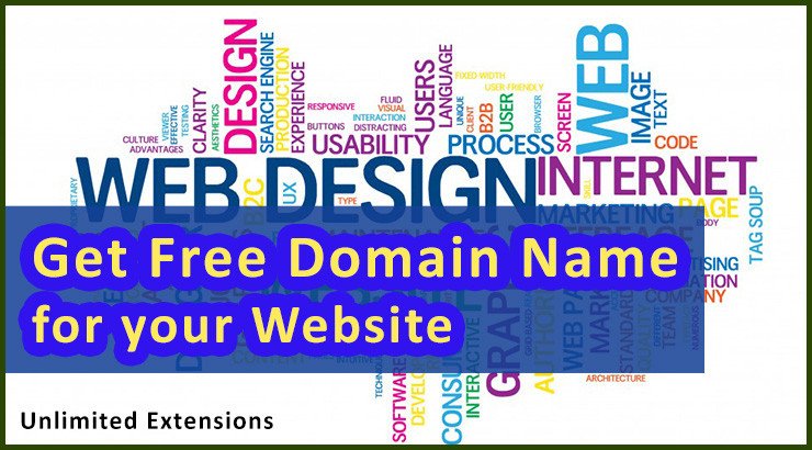 Free domain registration without hosting