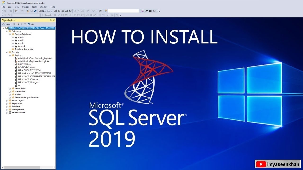 Sql management studio 2019