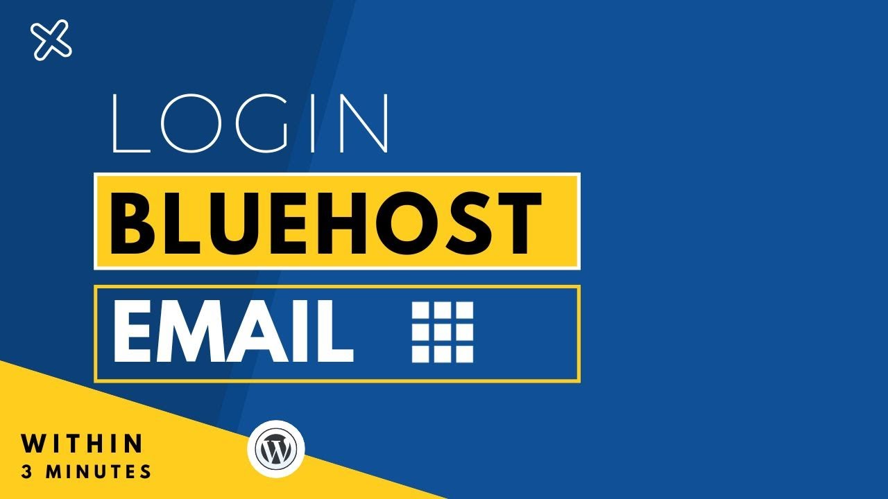 Blue host email