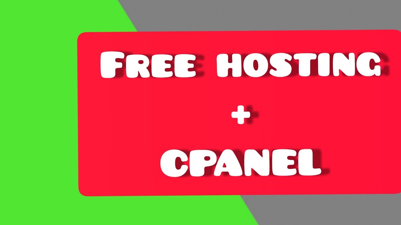 Freehosting com cpanel