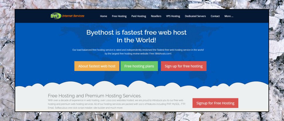 Byet host free hosting