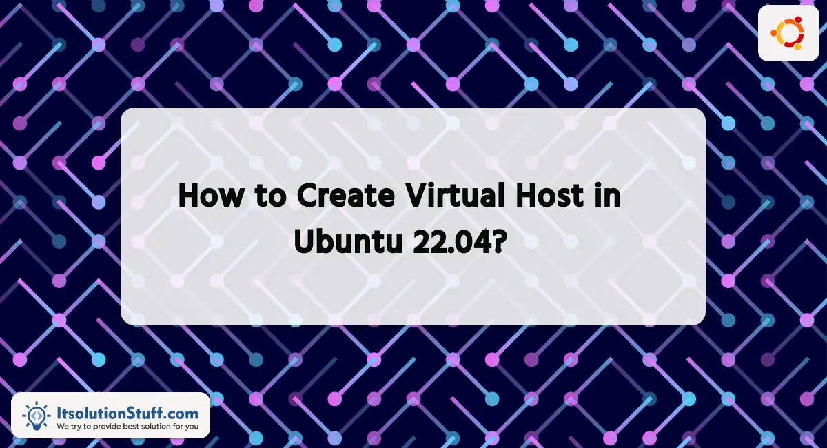 Virtual host in ubuntu