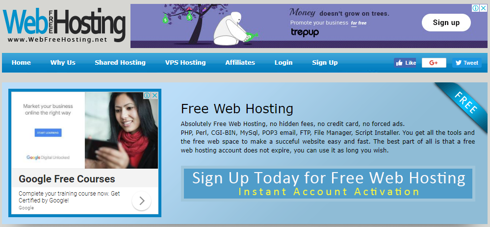 Webfreehosting